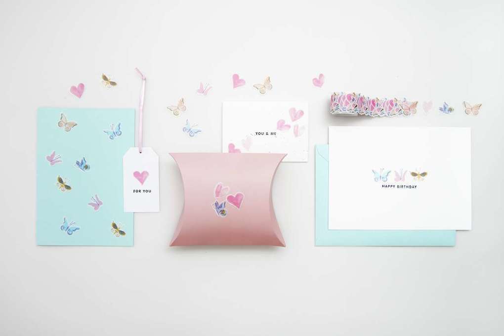 Weitere Ansicht: Washi Sticker Painted Love FSC MIX