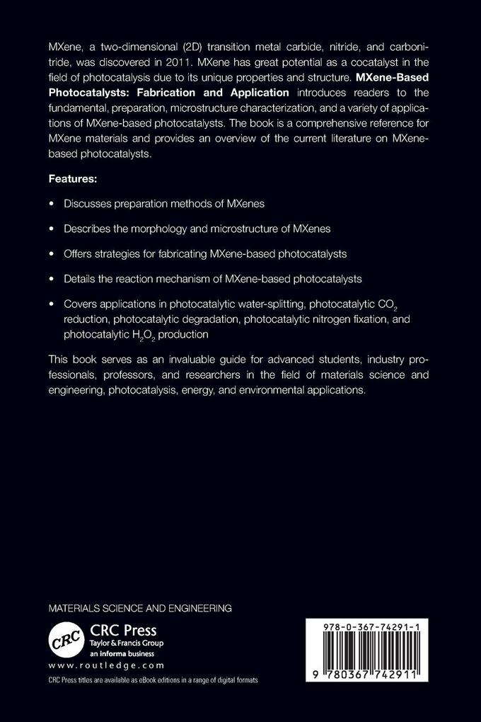 Weitere Ansicht: MXene-Based Photocatalysts