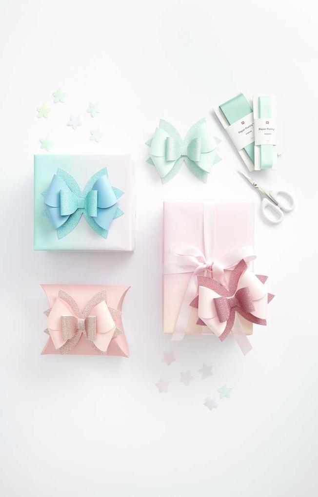 Weitere Ansicht: Papierschleifen, La Vie en Rose, FSC MIX, 4 Stk, 11,5 x 10 cm, ca. 200 g/m²
