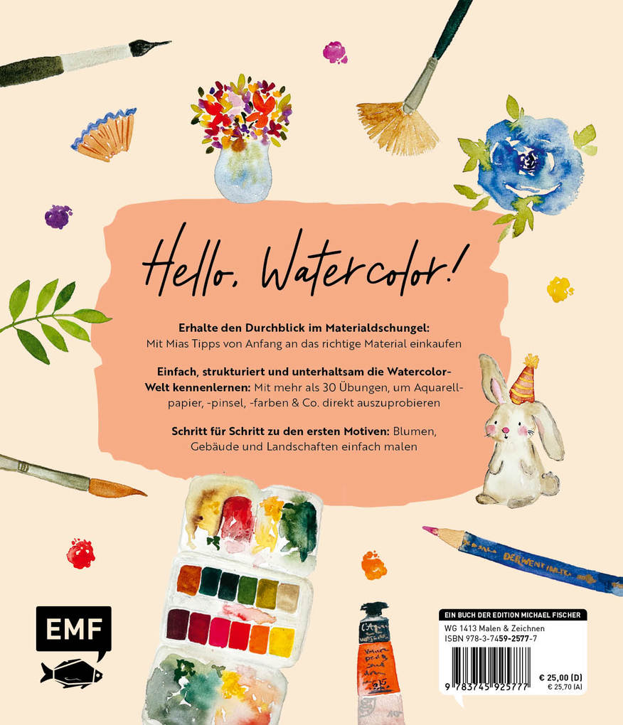 Weitere Ansicht: Watercolor-Bibel | Mia Gascoigne