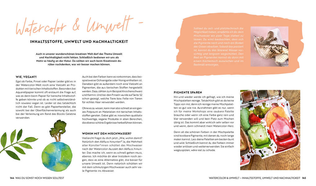 Weitere Ansicht: Watercolor-Bibel | Mia Gascoigne