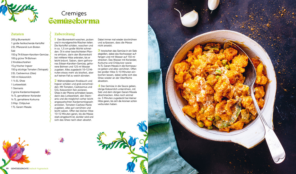 Weitere Ansicht: Indisch vegetarisch | Tanja Dusy