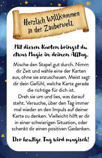 Weitere Ansicht: Kartenset: Du bist einfach magisch! Affirmationskarten für Harry Potter-Fans