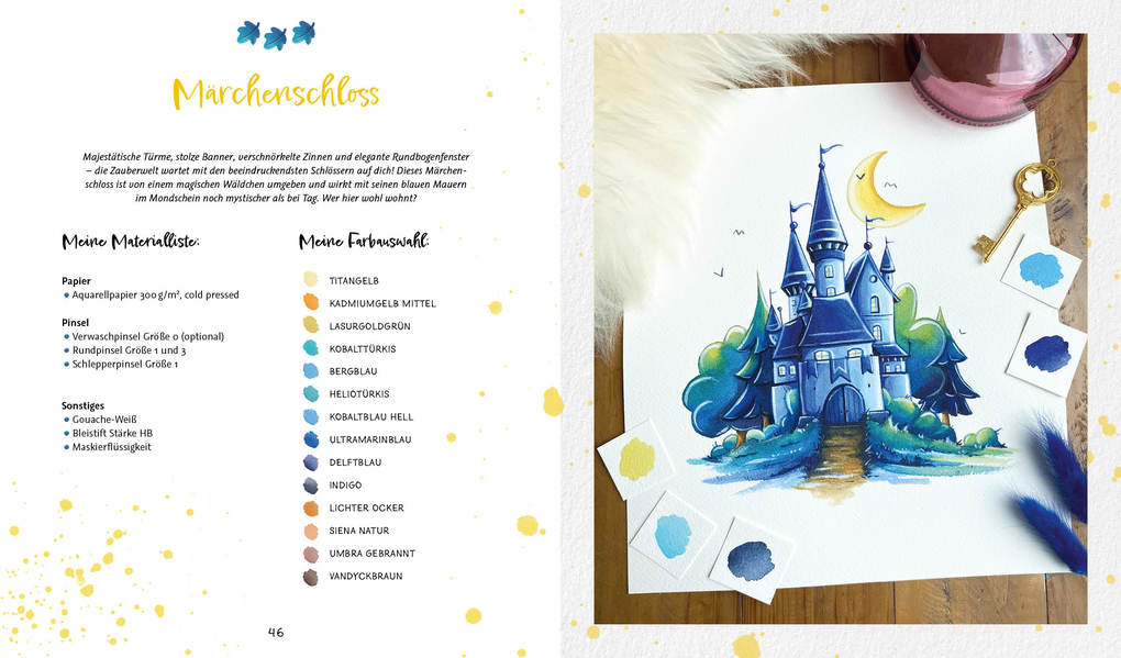 Weitere Ansicht: Zauberhaftes Watercolor | Carolin Hensler