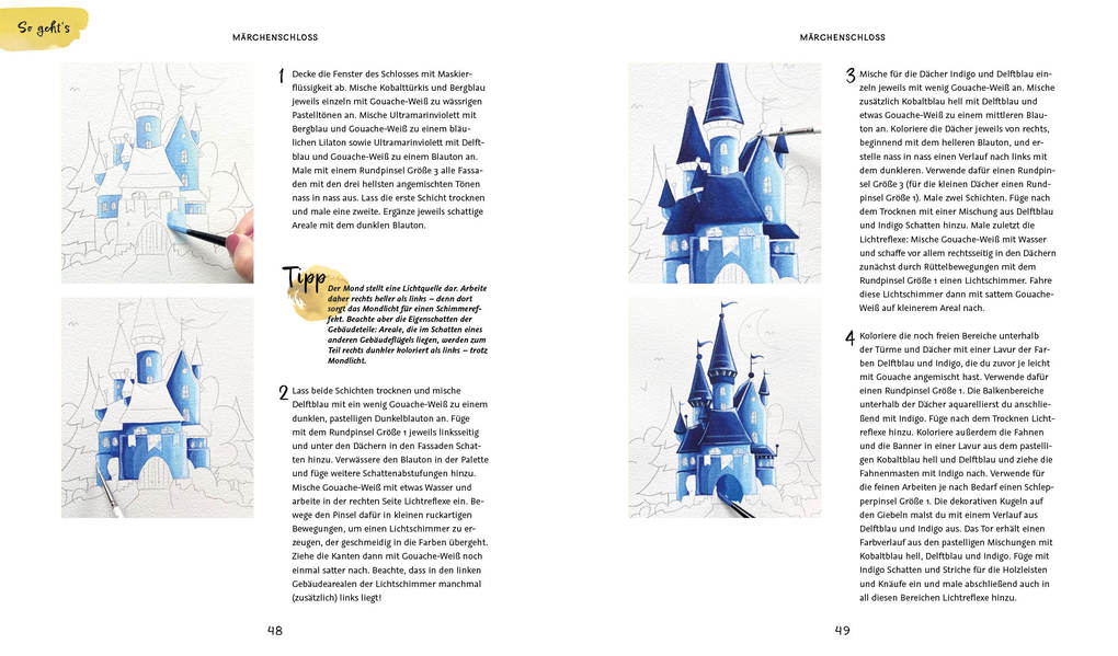 Weitere Ansicht: Zauberhaftes Watercolor | Carolin Hensler