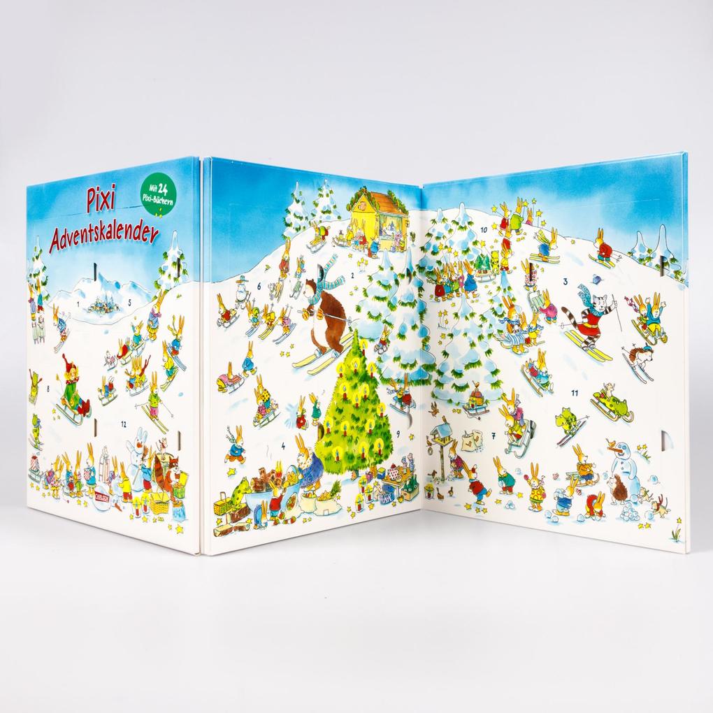 Weitere Ansicht: Pixi Adventskalender als Leporello