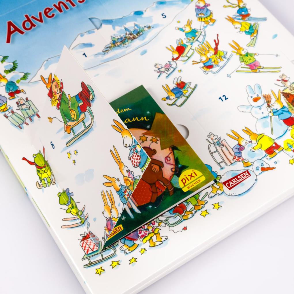 Weitere Ansicht: Pixi Adventskalender als Leporello