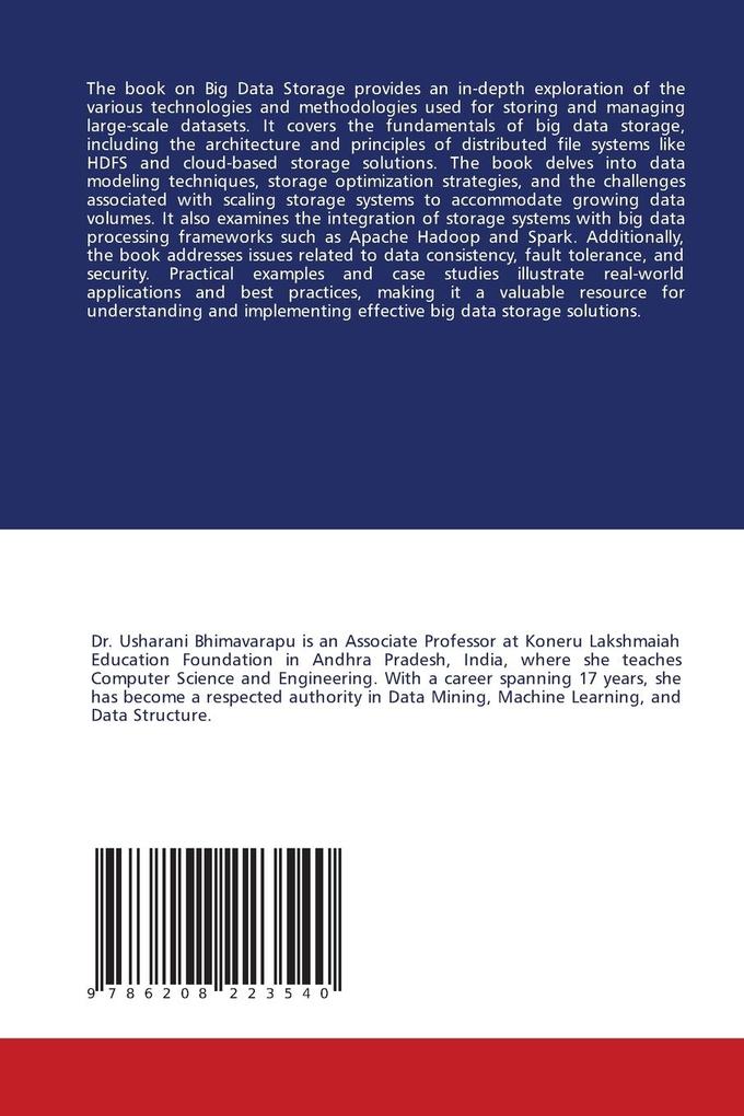 Weitere Ansicht: Big Data Storage | Usharani Bhimavarapu