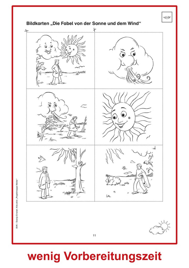 Weitere Ansicht: Kita aktiv Projektmappe Wetter | Svenja Ernsten