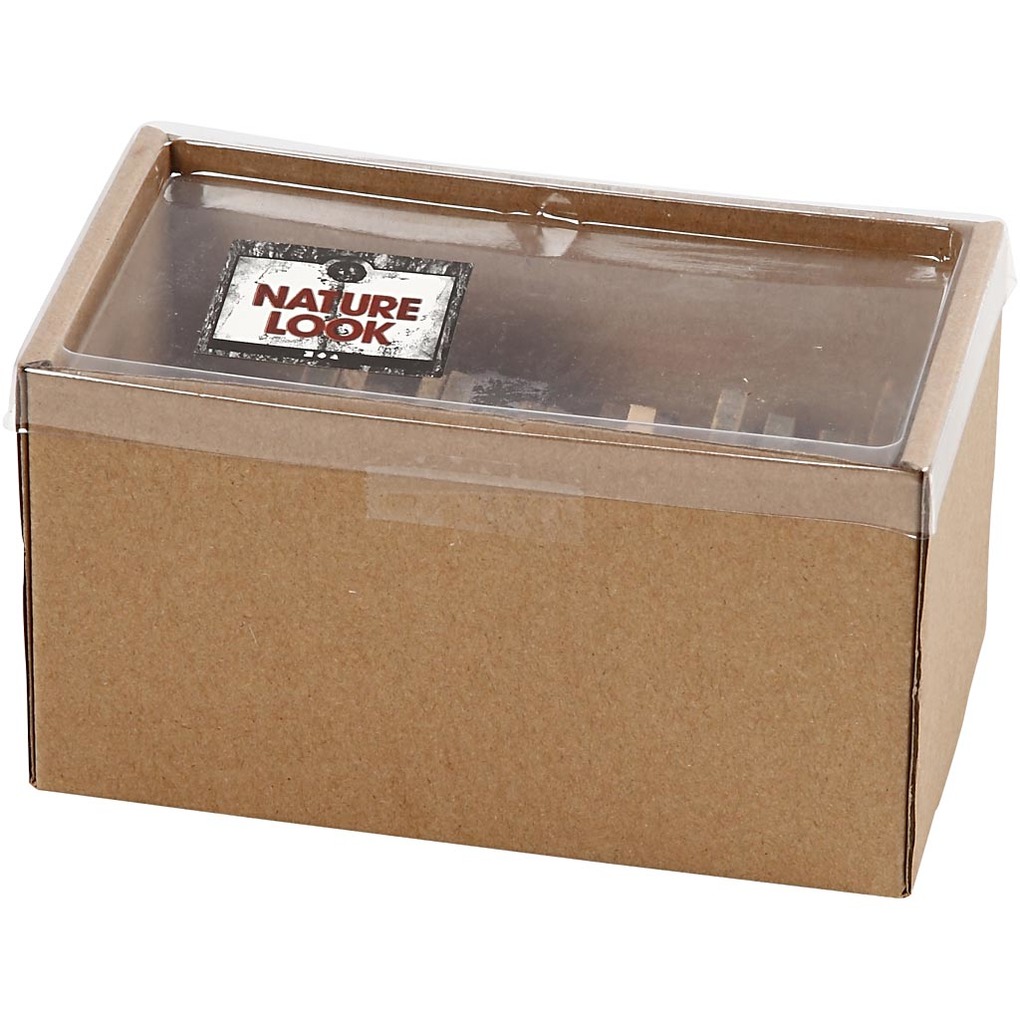 Weitere Ansicht: Creativ Company Holzscheiben mit Loch, D 40-70 mm, Lochgröße 4 mm, Dicke 5 mm, 25 Stk