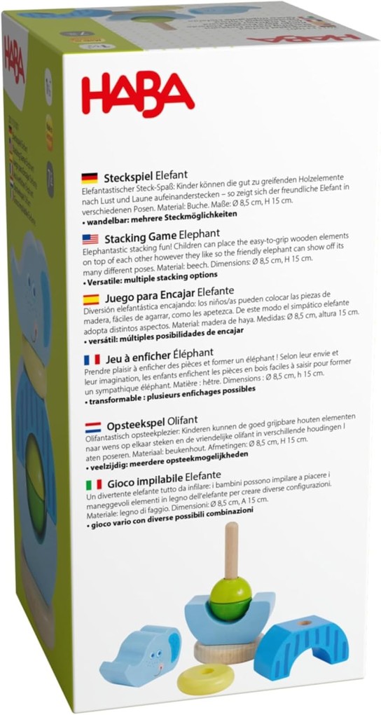 Weitere Ansicht: Steckspiel Elefant