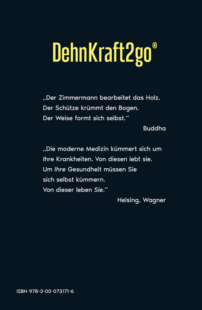 Weitere Ansicht: DehnKraft2go | Markus Rachl, Yves Rachl