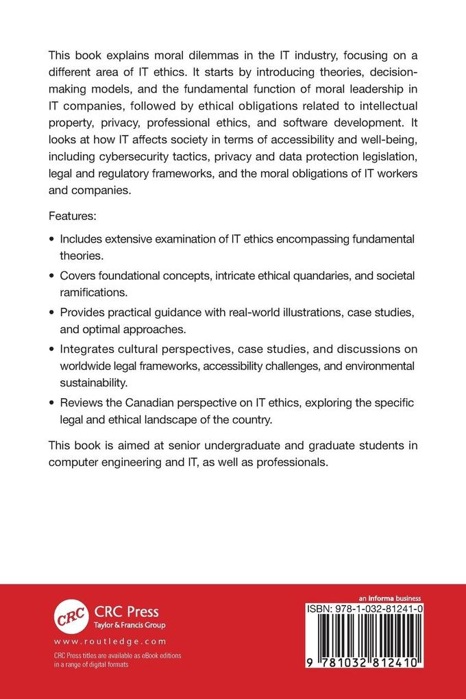 Weitere Ansicht: Information Technology Ethics | Hamed Taherdoost