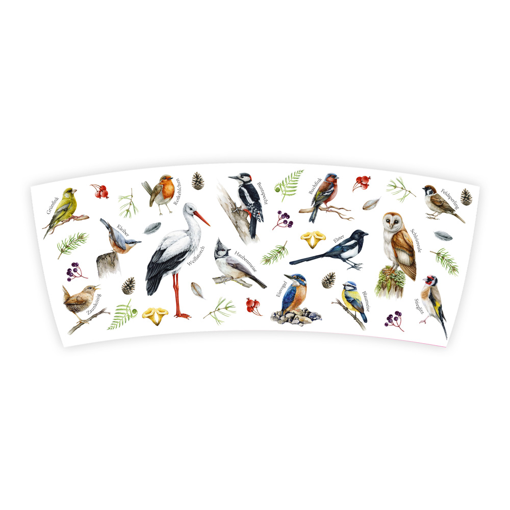 Weitere Ansicht: Trötsch Tasse im Vogelhäuschen Unsere Vogelwelt