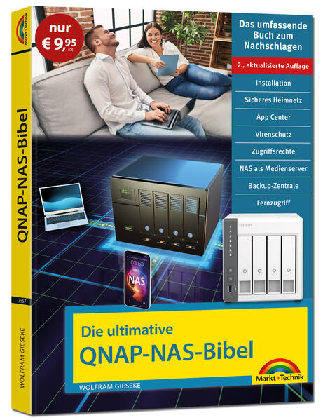 Produktbild: Die ultimative QNAP NAS Bibel - Sonderauflage | Wolfram Gieseke
