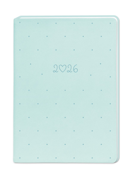 Produktbild: Terminplaner Lederlook 2026 Mint
