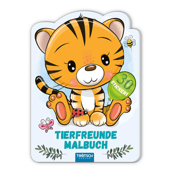 Produktbild: Trötsch Malbuch Tierfreunde-Malbuch