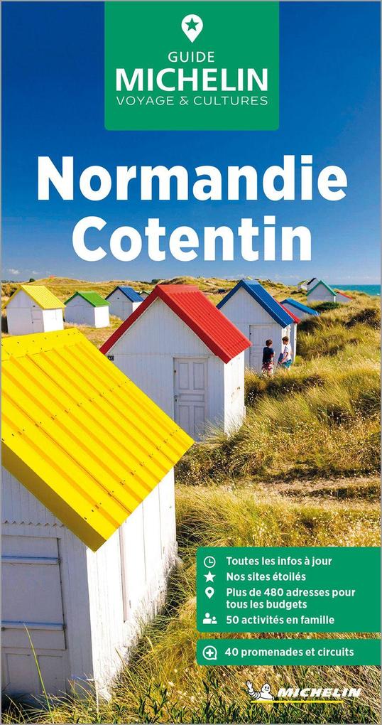 Produktbild: Michelin Le Guide Vert Normandie Cotentin