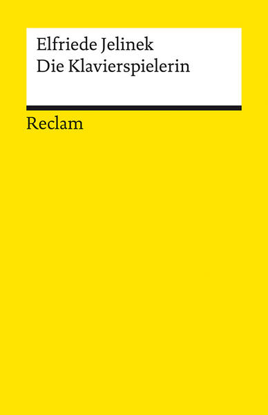 Produktbild: Die Klavierspielerin. Roman | Elfriede Jelinek