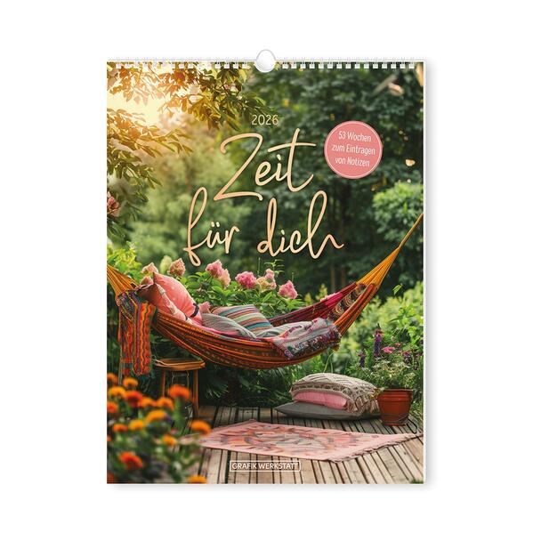 Produktbild: Wochenkalender klein 2026 Zeit für dich