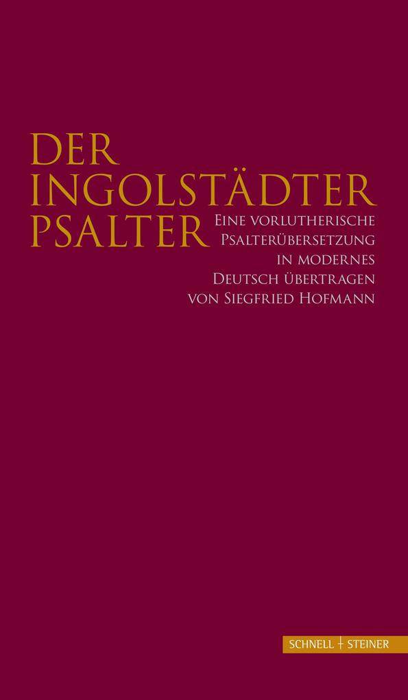 Produktbild: Der Ingolstädter Psalter