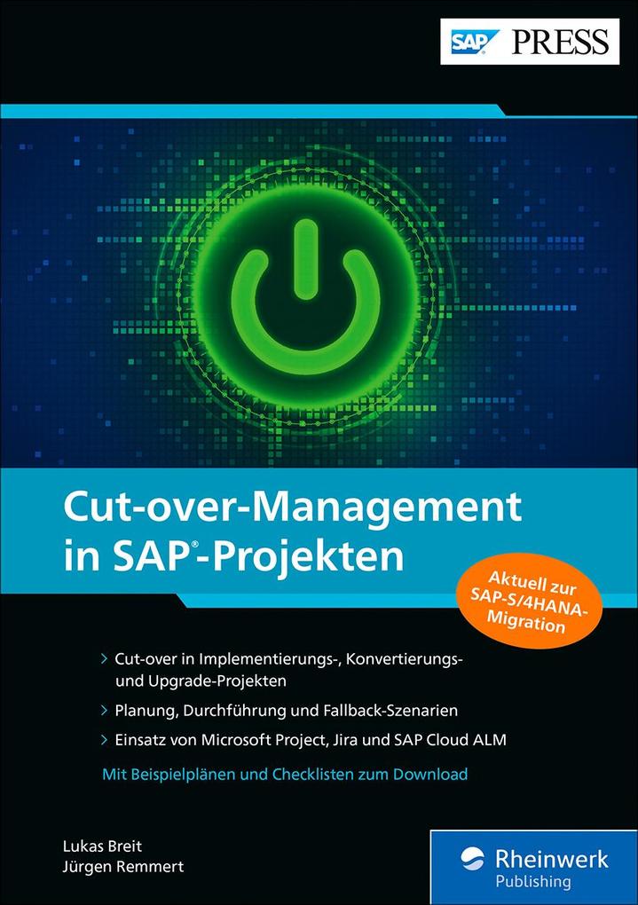 Produktbild: Cut-over-Management in SAP-Projekten | Lukas Breit, Jürgen Remmert