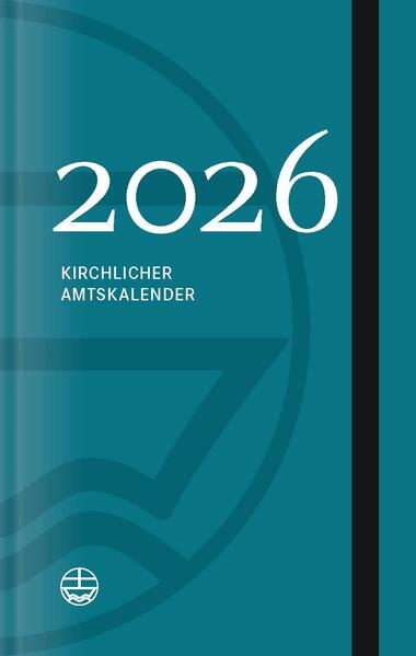Produktbild: Kirchlicher Amtskalender 2026 - petrol