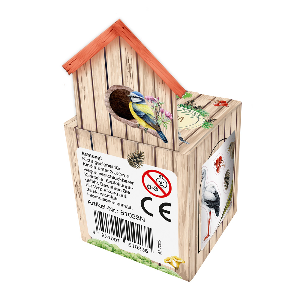 Weitere Ansicht: Trötsch Stickerrolle Unsere Vogelwelt