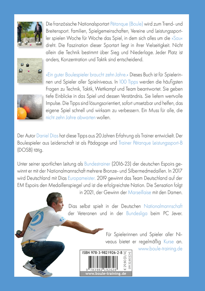 Weitere Ansicht: Boule | Pétanque 100 Tipps die Dein Spiel verbessern | Daniel Dias