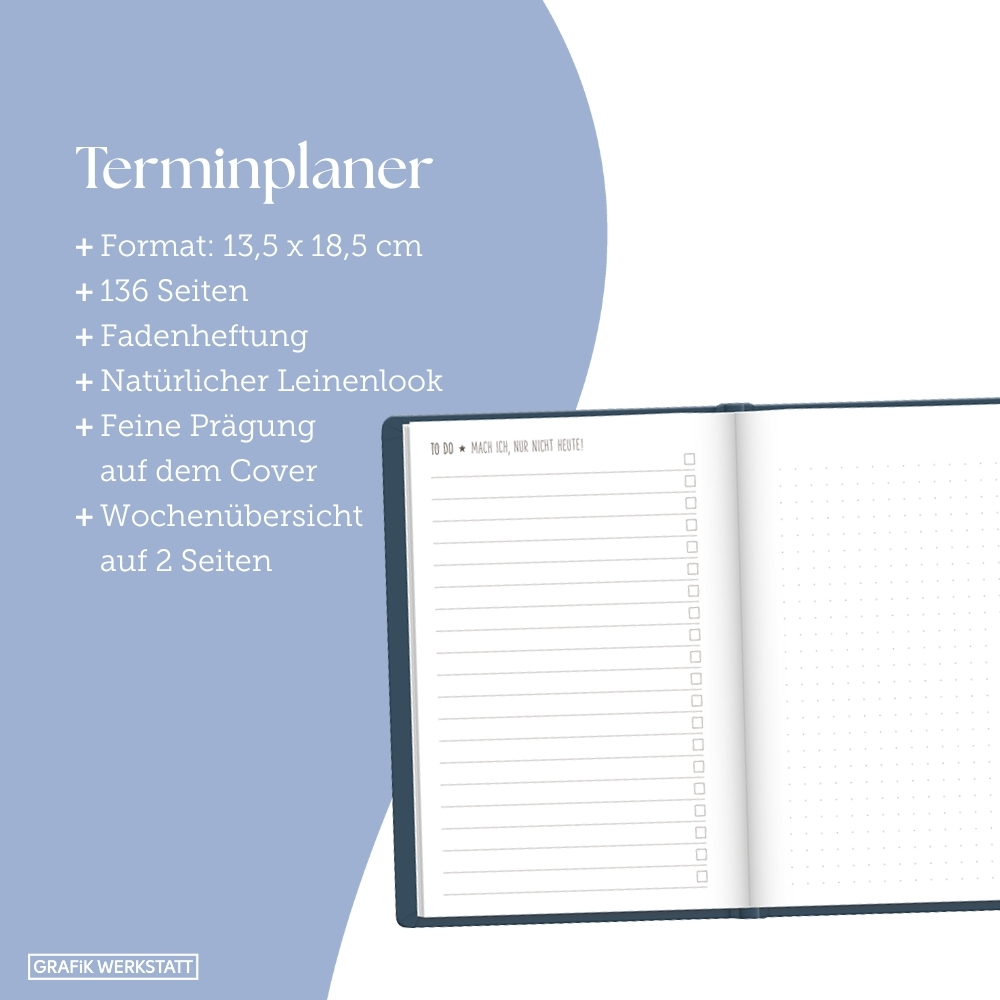 Weitere Ansicht: Terminplaner NatureArt 2026 Blumen