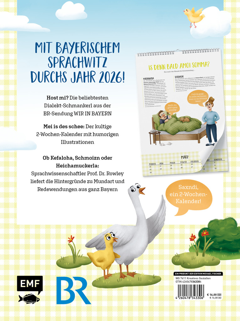 Weitere Ansicht: Host Mi? Kalender 2026 - Aus der bekannten BR-Sendung "Wir in Bayern"