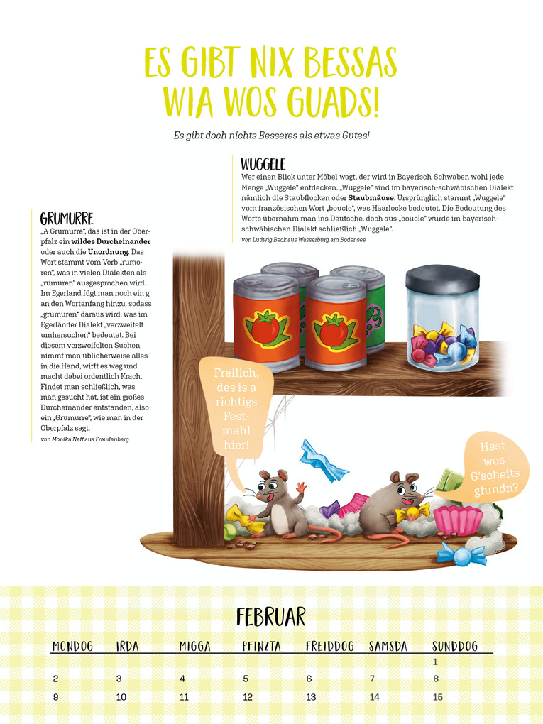 Weitere Ansicht: Host Mi? Kalender 2026 - Aus der bekannten BR-Sendung "Wir in Bayern"