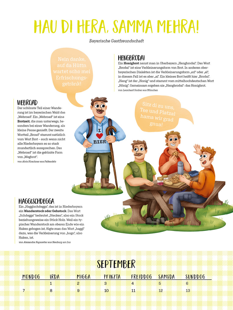 Weitere Ansicht: Host Mi? Kalender 2026 - Aus der bekannten BR-Sendung "Wir in Bayern"