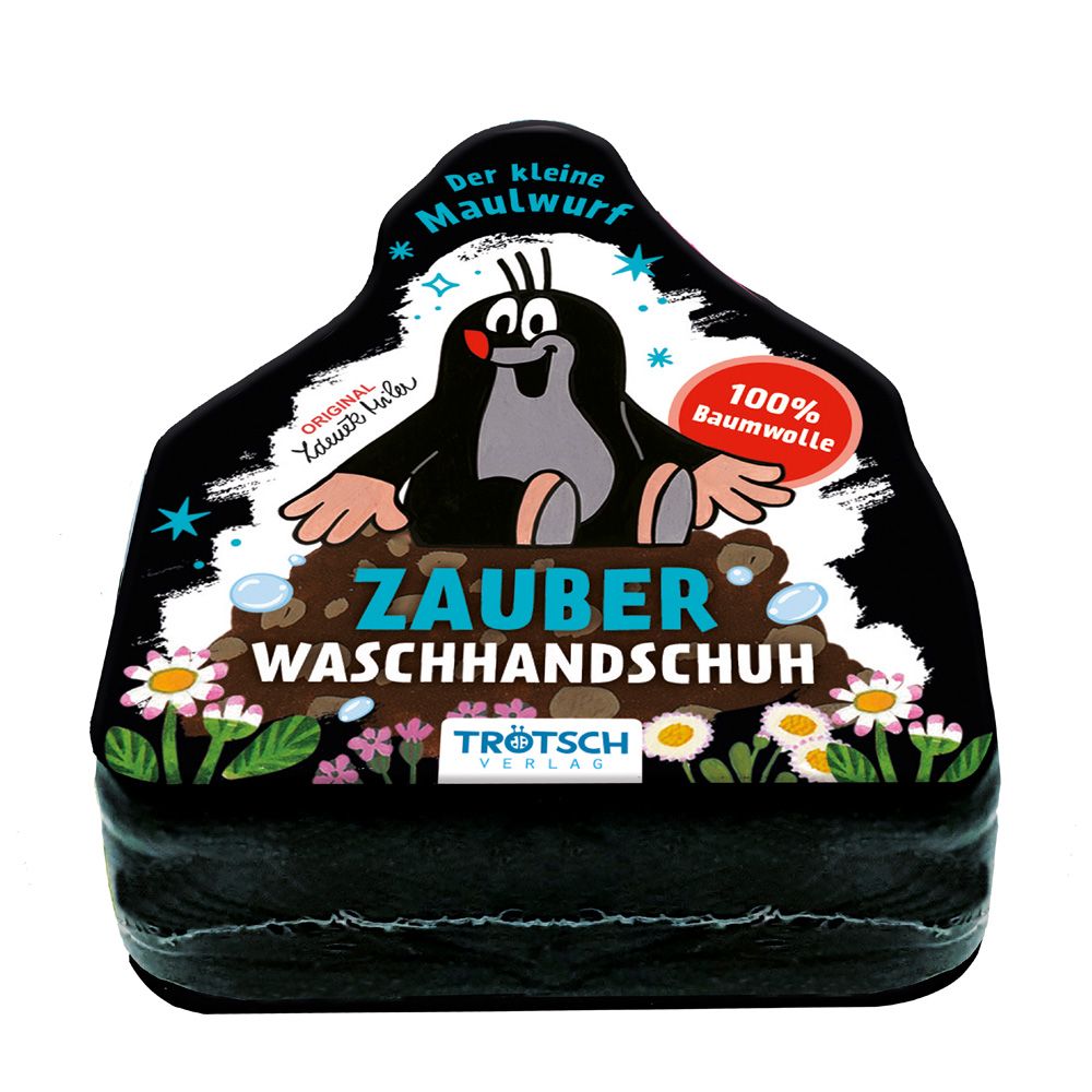 Weitere Ansicht: Trötsch Der kleine Maulwurf Zauberwaschhandschuh Waschlappen