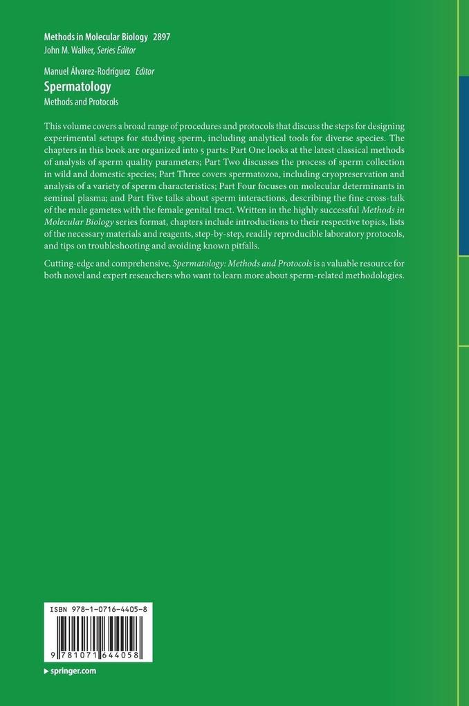 Weitere Ansicht: Spermatology