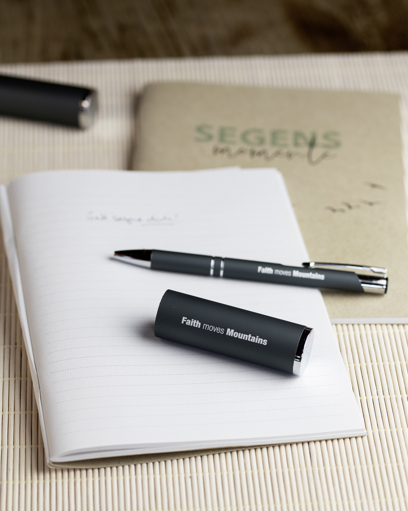 Weitere Ansicht: Faith moves Mountains - Kugelschreiber im Etui
