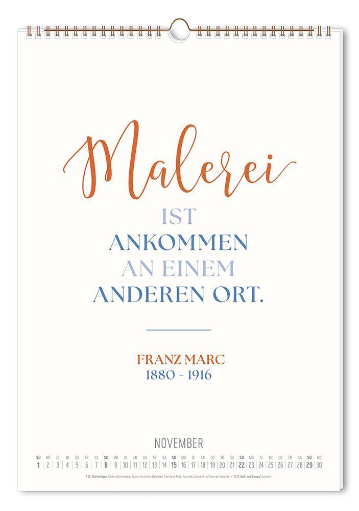 Weitere Ansicht: Botanic-Kalender 2026 Bee happy