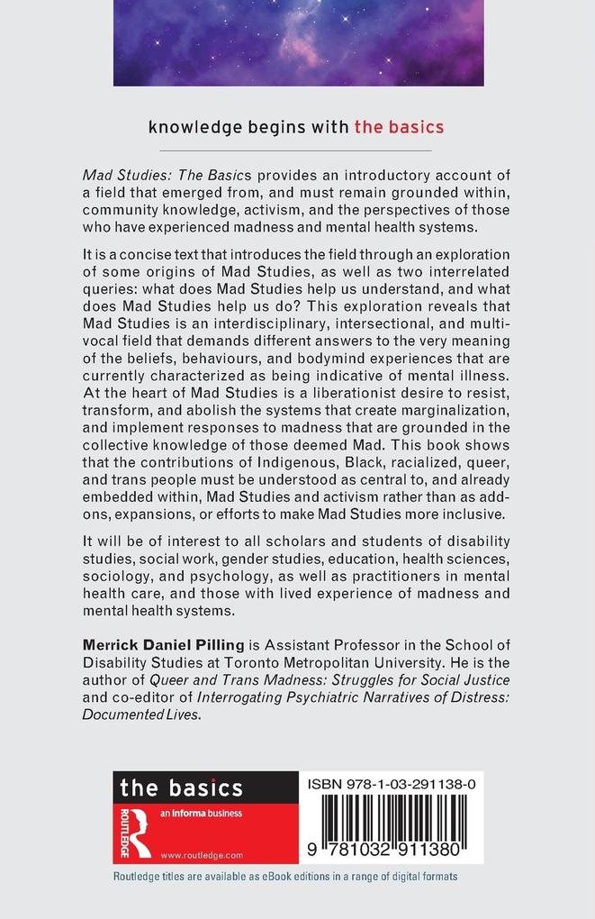 Weitere Ansicht: Mad Studies | Merrick Daniel Pilling