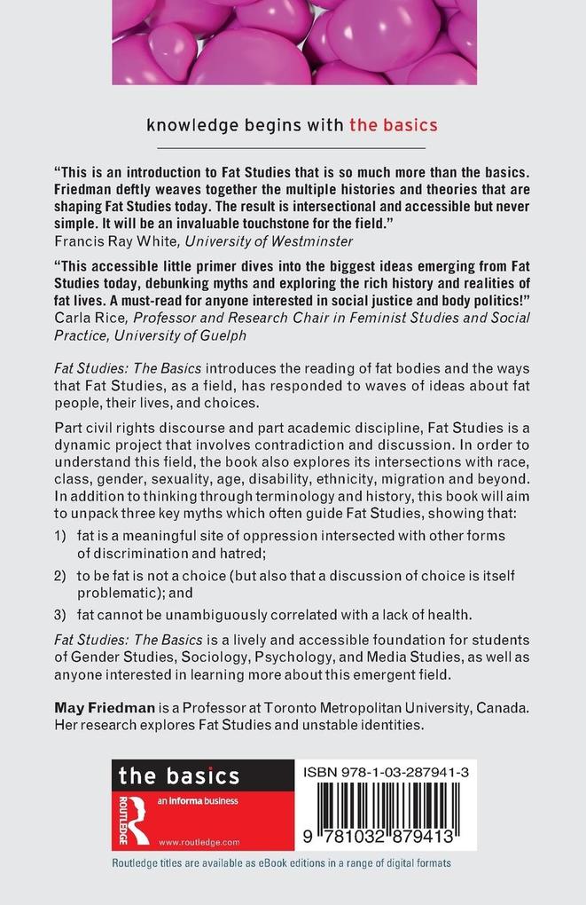 Weitere Ansicht: Fat Studies | May Friedman