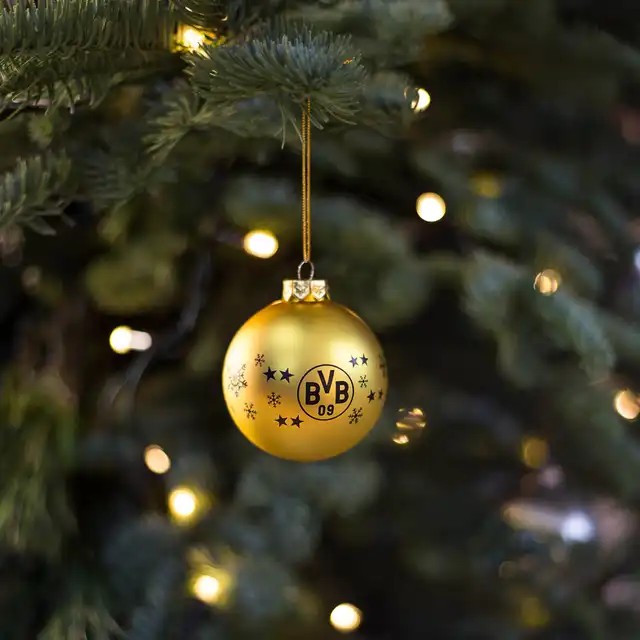 Weitere Ansicht: BVB 18660200 - BVB-Christbaumkugeln 4er Set, Borussia Dortmund