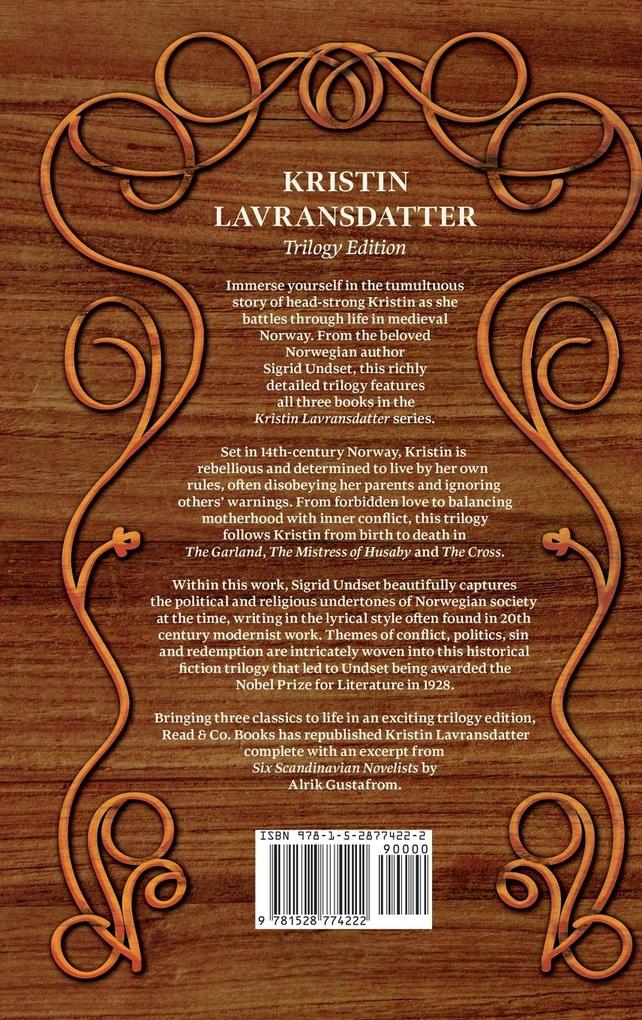 Weitere Ansicht: Kristin Lavransdatter | Sigrid Undset