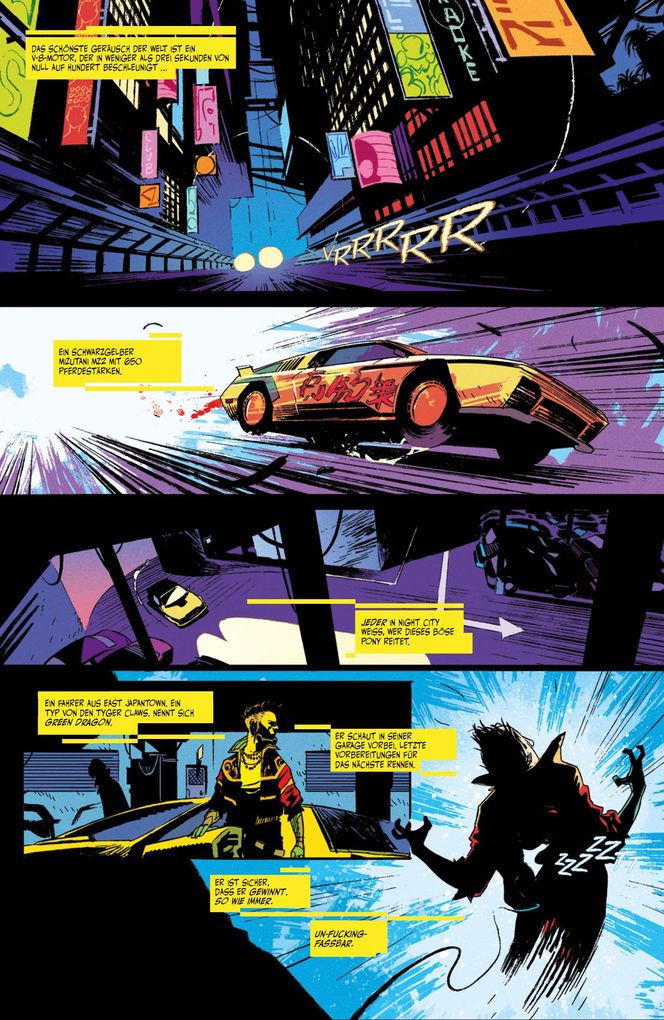 Weitere Ansicht: Cyberpunk 2077 Comics: Kickdown | Thomasz Marchewka, Jake Elphick, Tommaso Bennato, Jason Wordie