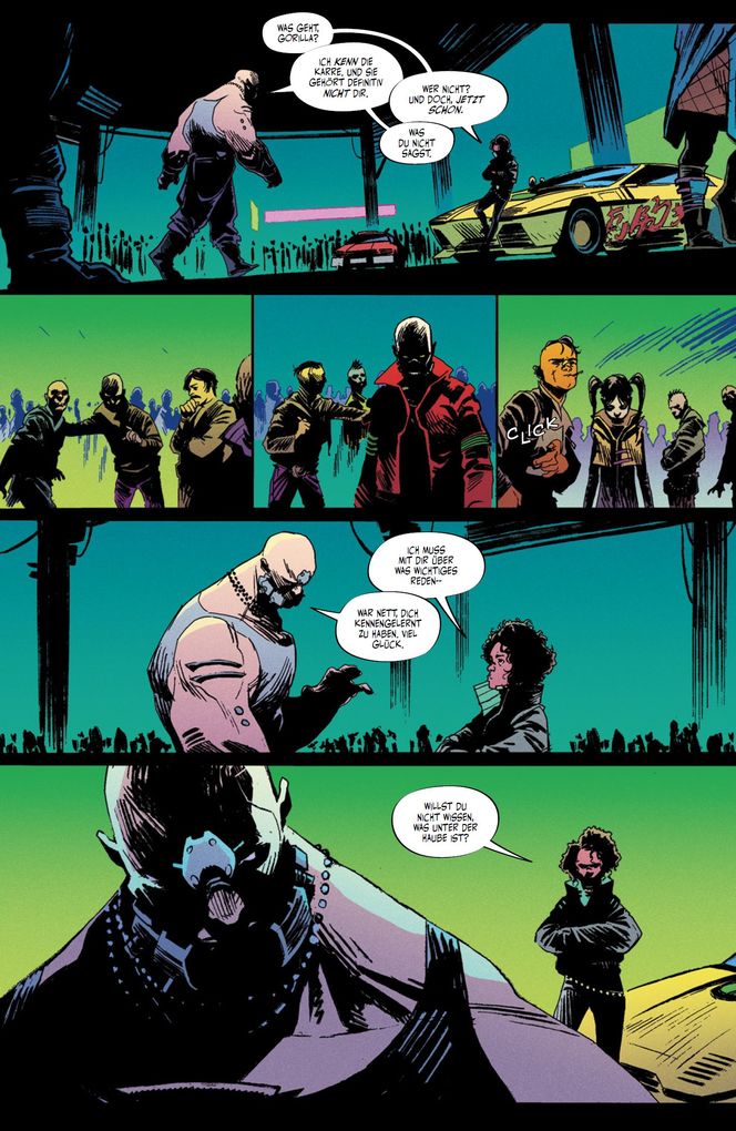 Weitere Ansicht: Cyberpunk 2077 Comics: Kickdown | Thomasz Marchewka, Jake Elphick, Tommaso Bennato, Jason Wordie