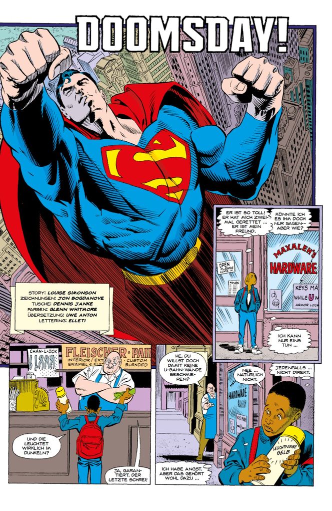 Weitere Ansicht: Superman: Der Tod von Superman (Neuausgabe) | Dan Jurgens, Jerry Ordway, Jon Bogdanove, Tom Grummett, Jackson Guice