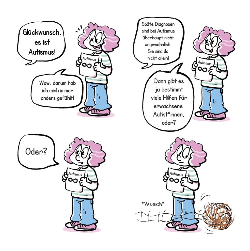 Weitere Ansicht: Herzlichen Glückwunsch, es ist Autismus! Selfcare-Tipps und mehr für neurodivergente Menschen | Daniela Schreiter