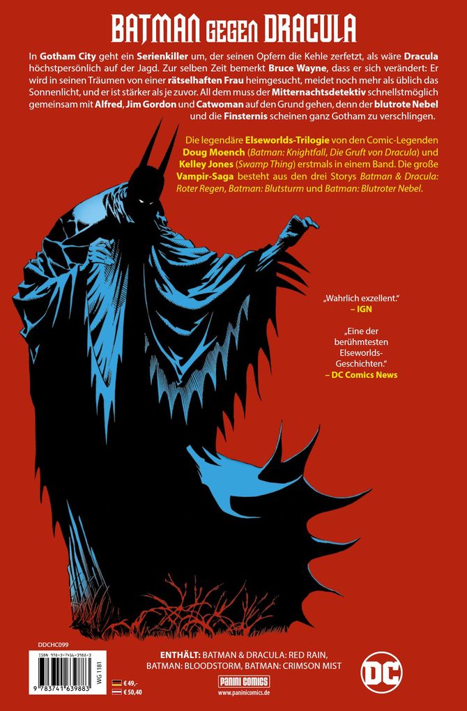 Weitere Ansicht: Batman: Die Vampir-Saga (Deluxe Edition) | Doug Moench, Kelley Jones