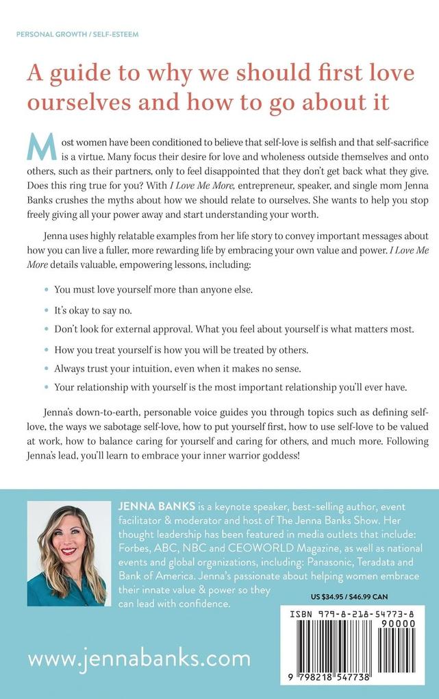 Weitere Ansicht: I Love Me More | Jenna Banks