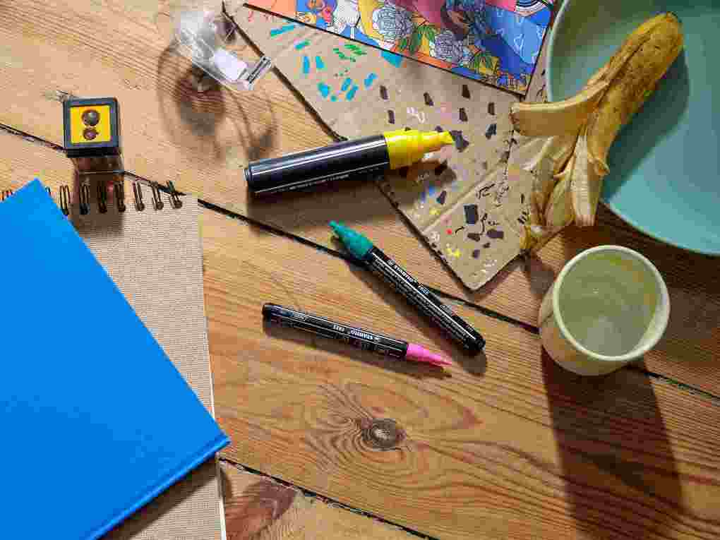 Weitere Ansicht: STABILO Acrylmarker FREE Acrylic, 11er Set, Starter Kit, Kit