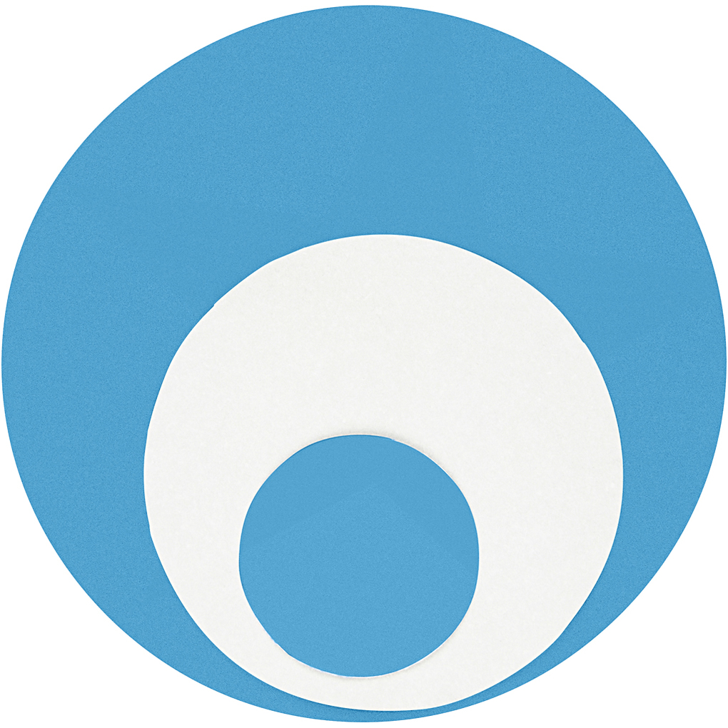 Weitere Ansicht: Creativ Company - Stanzer-Set, Kreis, Größe 25+49+75 mm, 3er Set