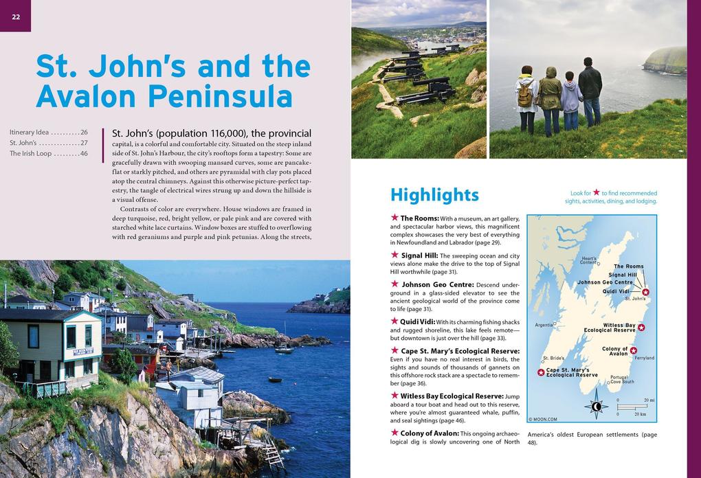 Weitere Ansicht: Moon Newfoundland & Labrador | Andrew Hempstead, Moon Travel Guides